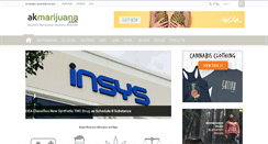 Desktop Screenshot of akmarijuana.com