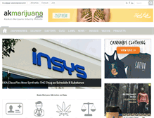 Tablet Screenshot of akmarijuana.com